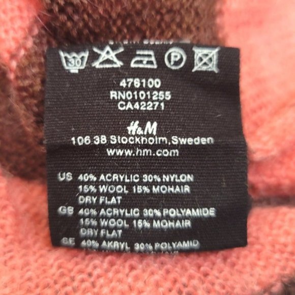 Divided By H&M Women's Round Neck Short Sleeve Fit & Flare Midi Dress Size 4 - Picture 3 of 4